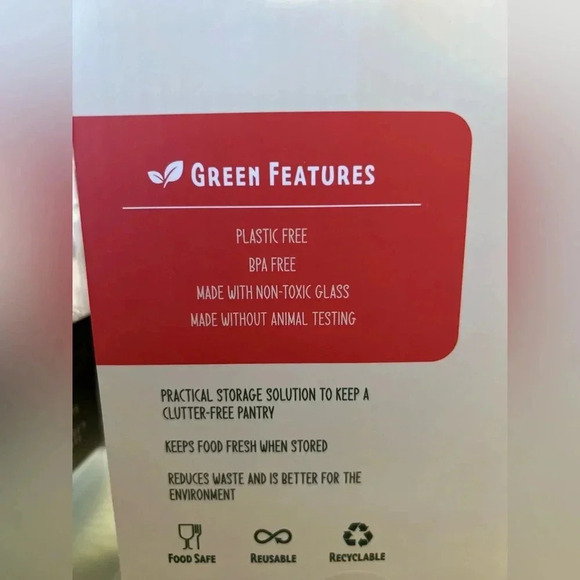 Gourmet Kitchen Nutcracker-Themed Holiday Storage Jars (Set of 2) 6 1/2 Tall - Picture 4 of 6